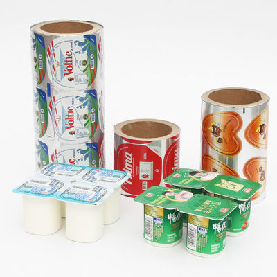 Emballage alimentaire en aluminium de film de Lidding de yaourt
