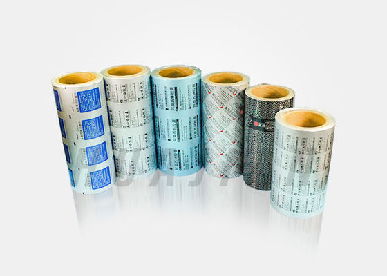 Aluminium en aluminium pharmaceutique imprimé de boursouflure de 750mm PTP
