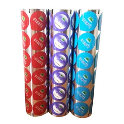 Type autocollants de étiquetage de petit pain de nourriture de papier d'aluminium