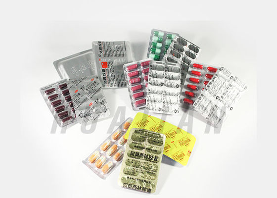 Feuille OP d'aluminium de boursouflure d'aluminium d'AL VC pour emballer des capsules de Tablettes