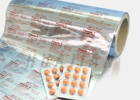 Feuille OP d'aluminium de boursouflure d'aluminium d'AL VC pour emballer des capsules de Tablettes