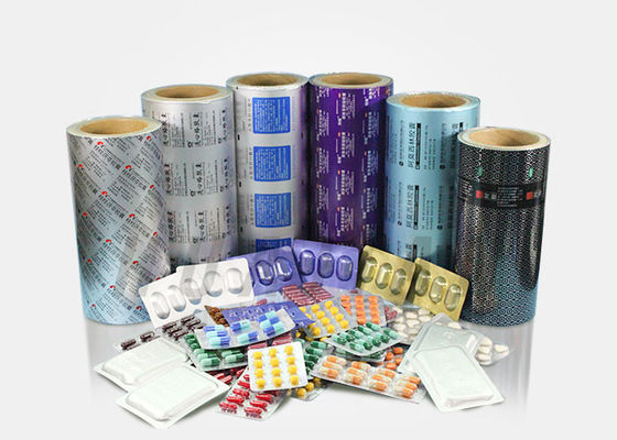 L'aluminium en aluminium imprimé de boursouflure du traitement 6gsm pour le médicament emballe
