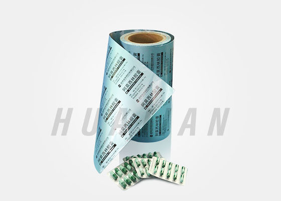 L'aluminium en aluminium pharmaceutique de boursouflure pour des pilules/capsules/marque sur tablette l'emballage