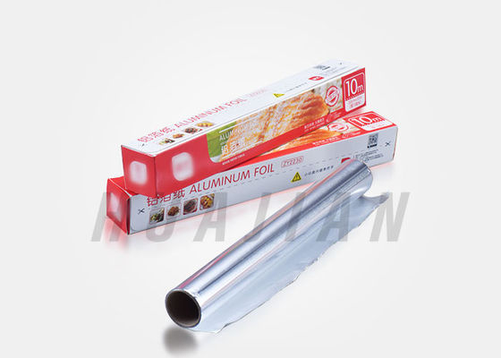 Petit pain de papier d'aluminium de la catégorie comestible 8011 0.009mm pour le BBQ de cuisine