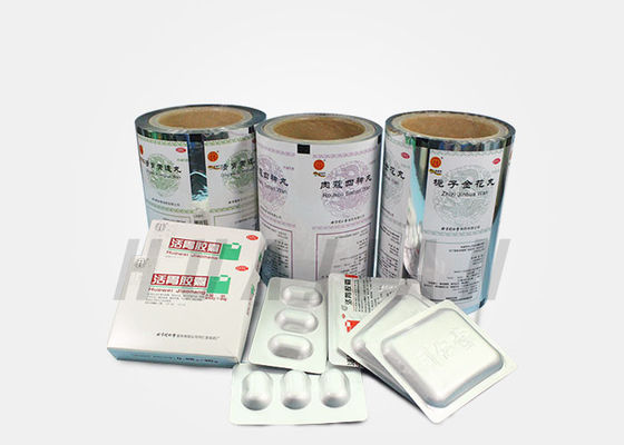 Film composé en plastique en aluminium stratifié du médicament 10um