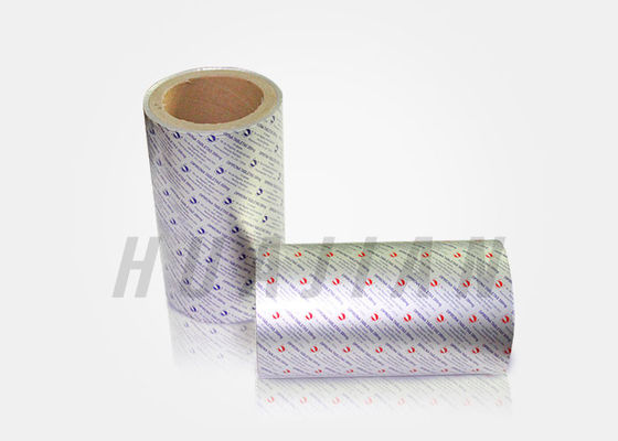 Aluminium en aluminium pharmaceutique imprimé de boursouflure de 750mm PTP