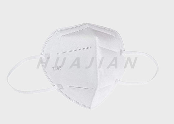 Respirateur 5 masque protecteur certifié par GB2626 de FDA de la CE de pli KN95
