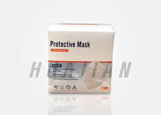 GB2626 blanc protecteur 3D pliant 5 le masque protecteur du pli KN95