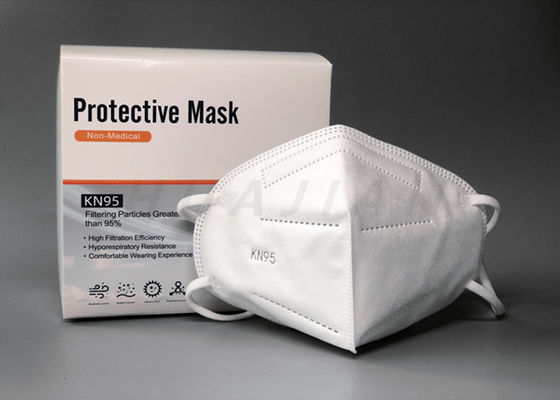 Respirateur 5 masque protecteur certifié par GB2626 de FDA de la CE de pli KN95