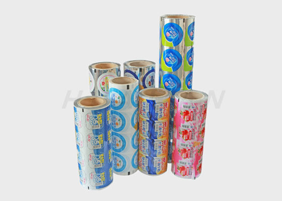 aluminium en aluminium facile de 76mm pp Peelable Lidding pour le PVC de PE de la tasse pp picoseconde de yaourt