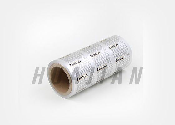 Aluminium en aluminium de boursouflure de la largeur 100mm pour l'empaquetage de pilules