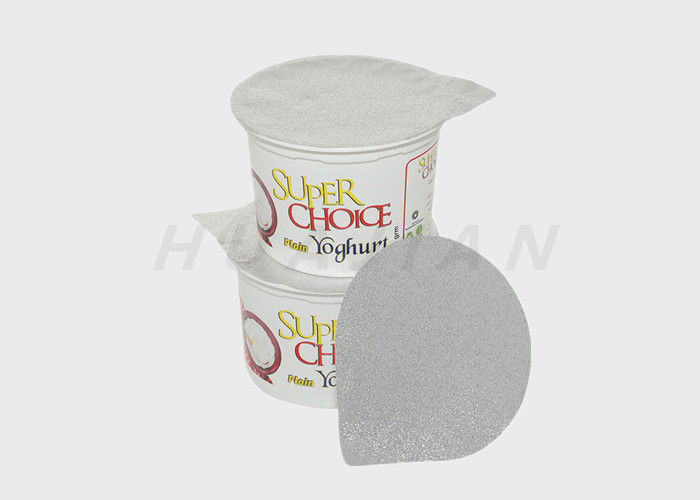 aluminium en aluminium facile de 76mm pp Peelable Lidding pour le PVC de PE de la tasse pp picoseconde de yaourt